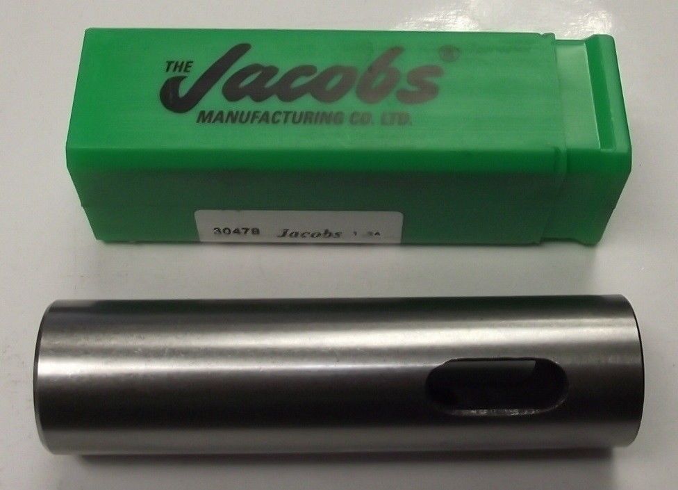 Jacobs 553 30478 Turret Socket Adapters, Morse Taper, Archer Series 500