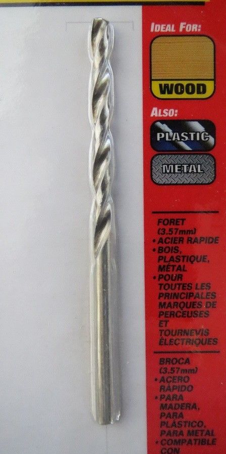 Skil 45136 9/64" HSS Drill Bit 5 Packs