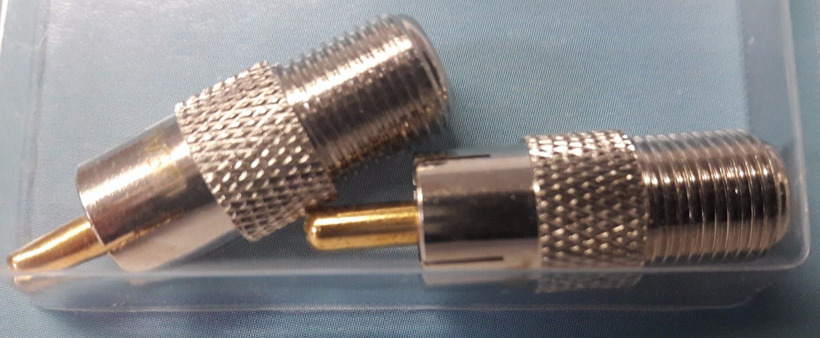 Ideal 85-936 F-Female To Rca Male Adapter 3-2Pks