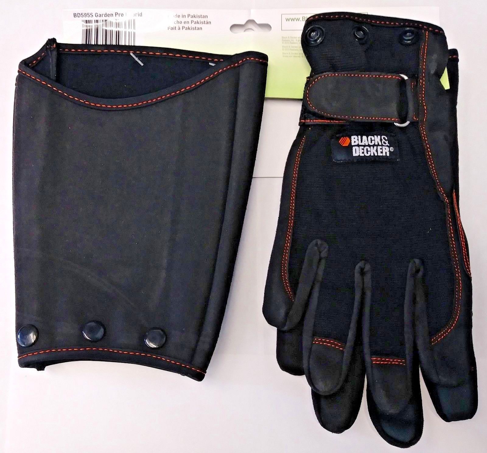 black and decker gardening gloves Black & Decker BD595 Ladies Small Garden Pro Hybrid Gloves With Detach