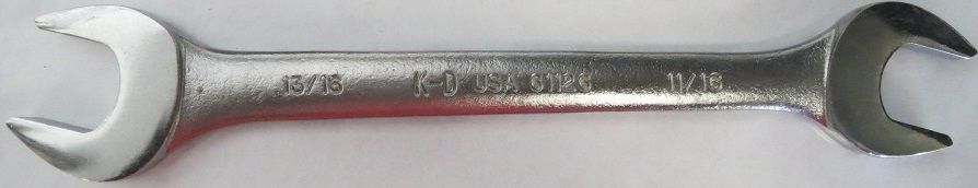 KD Tools 61126 11/16 x 13/16" Open End Wrench USA