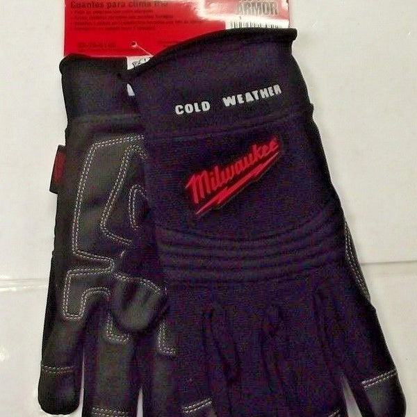 Milwaukee Gloves XL 49-17-0143 Cold Weather Job Site Armor
