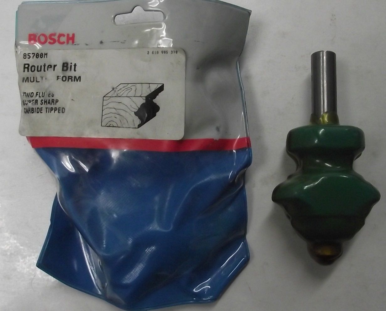 Bosch 85700M 2-1/4" X 1-7/8" Carbide Tipped Multi-Form Router Bit 1/2" Shank USA