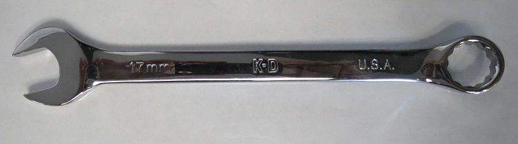 KD Tools 63517 12pt 17mm Wrench Polish Combination USA