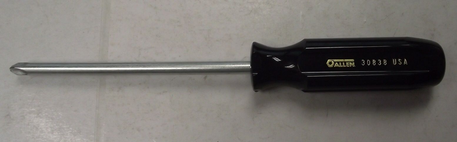 Allen 30838 #3 x 6” Phillips Tip Screwdriver USA