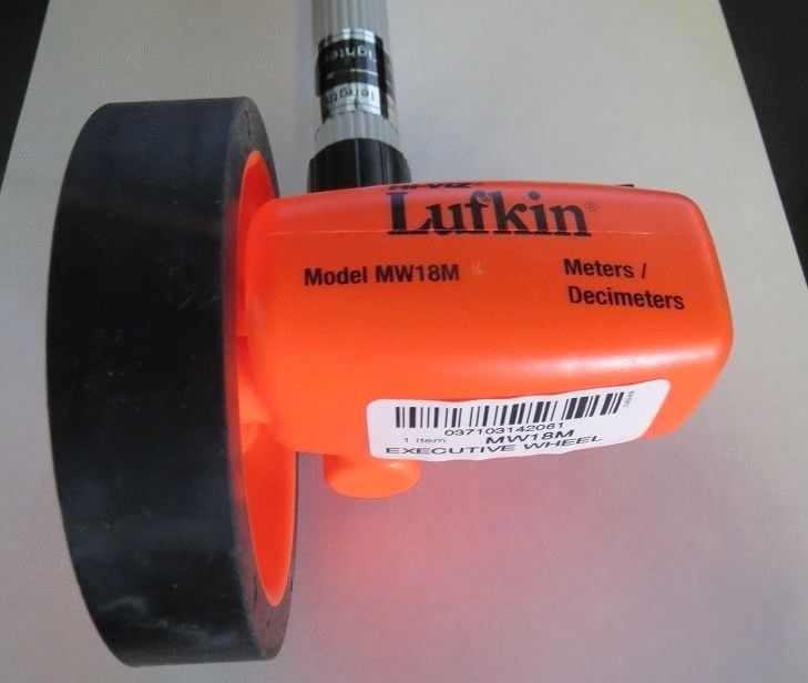 Lufkin MW18M Executive Measuring Wheel Meters/Decimeters USA