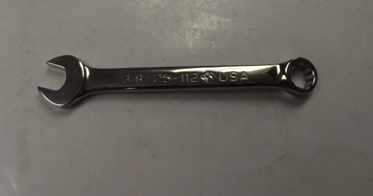 Armstrong 25-112 3/8 Combination Wrench Full Polish 12pt. USA