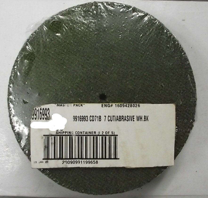 Vermont American 9916993 CD71B 7" Cutting Abrasive Wheel 25pcs.