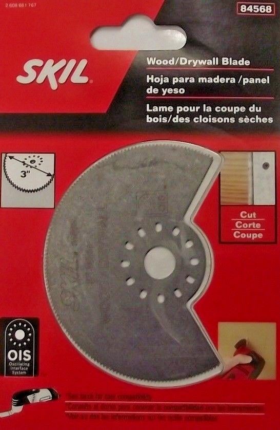 Skil 84568 Wood Drywall Saw Blade OIS System For Oscillating Tool Swiss Made
