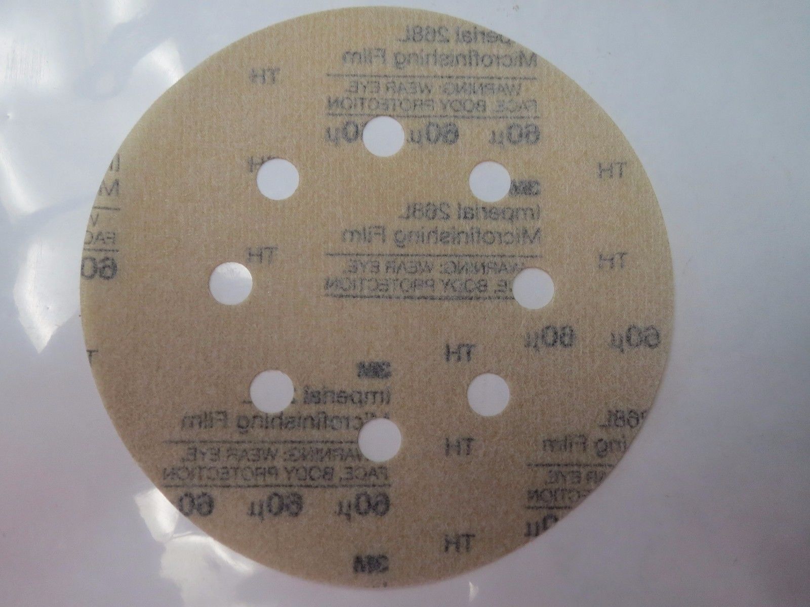 Bosch RSM60 5" 60 Micron Microfinishing Film Discs 25pcs