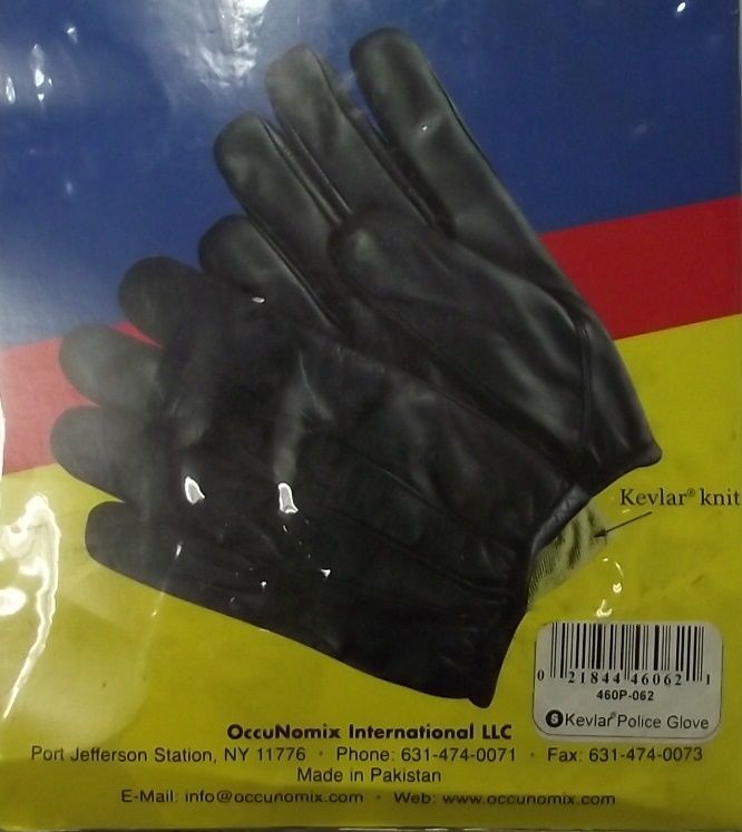 Occunomix 460P-062 Small Kevlar Lined Police Gloves