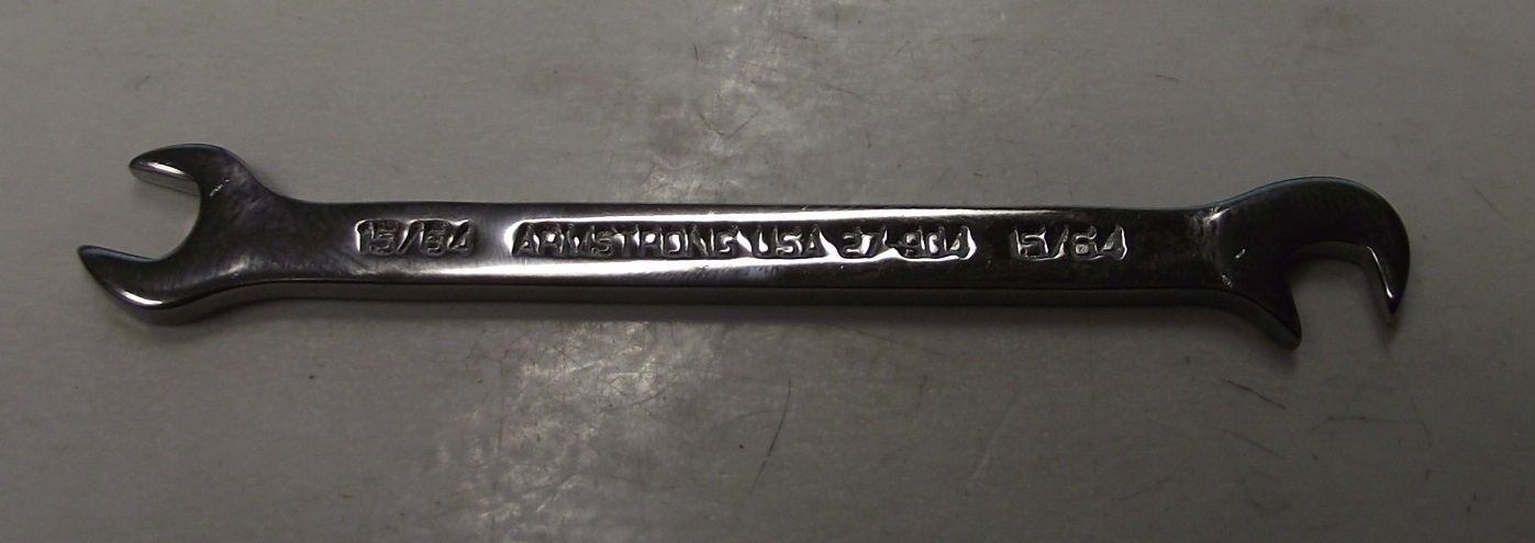Armstrong 27-904 15/64" Ignition Wrench Full Polish USA
