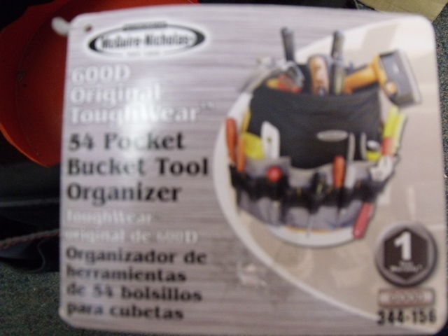 McGuire Nicholas Bucket Pro 54 Pocket Bucket Tool Pouch 344-156