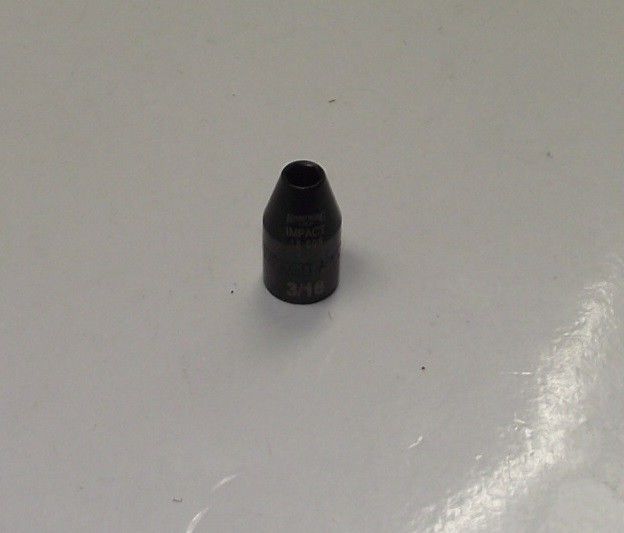 Armstrong 18-606 1/4" Drive 3/16" Impact Socket 6pt. USA