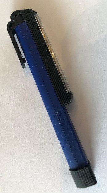 NEBO Larry 5895 BLUE 8 LED Pocket Work Light Flash