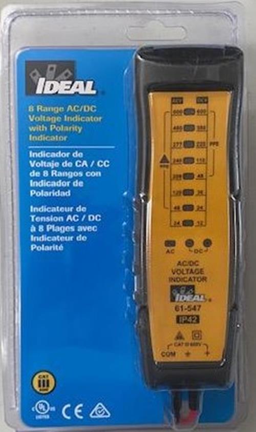 Ideal 61-547 8 Range AC/DC Voltage Tester