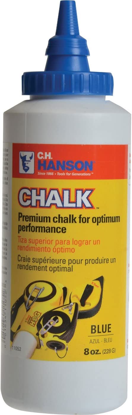 C.H. Hanson 11052 8oz. Blue Powder Chalk USA