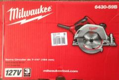 Milwaukee 6430-59B 7-1/4 Circular Saw 127V Euro Style Plug