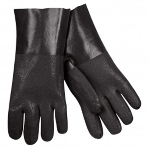 MCR Safety 6512SJ Coated Textured Work Gloves Jersey Lining 12" L 12pk