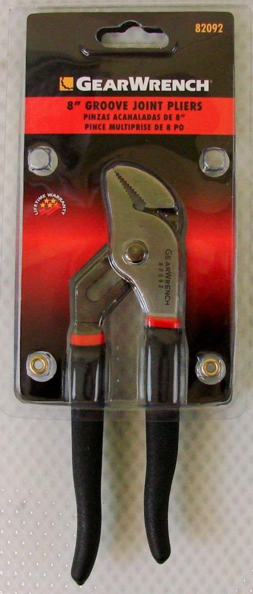 Gearwrench 82092 8" Groove Joint Pliers
