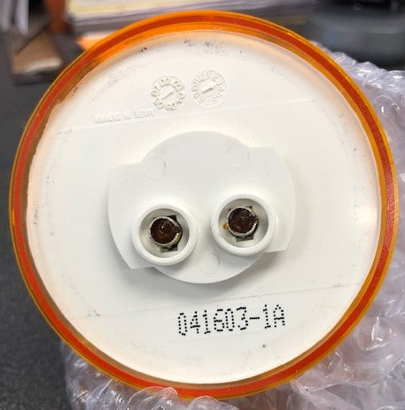 Grote 7675 2 1/2" Beehive Clearance / Marker Lamp 8 LED Light Amber