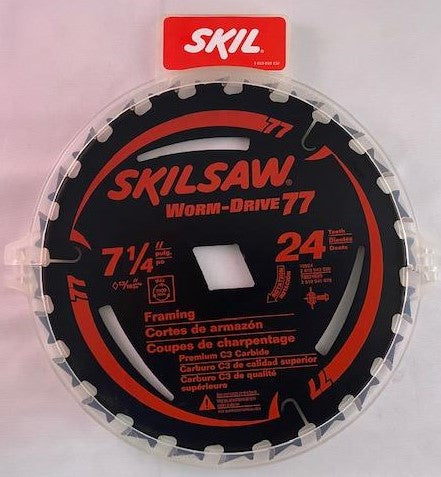 Skilsaw 76924 7-1/4" Worm-Drive 77 Framing Circular Saw Blade BULK