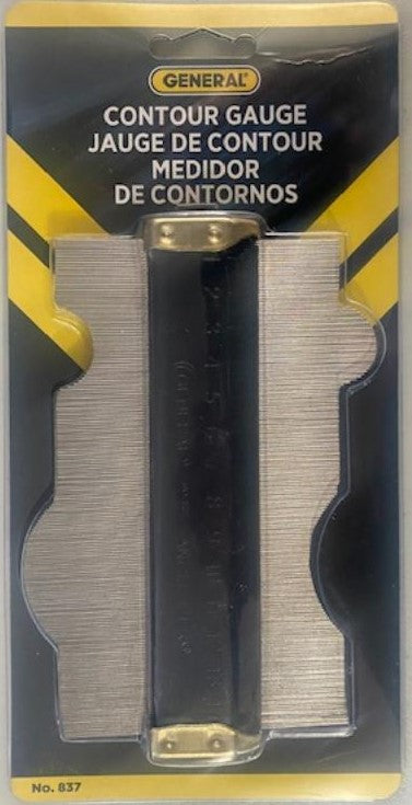 General Tools & Instruments 837 6" Stainless Steel Contour-Gauge