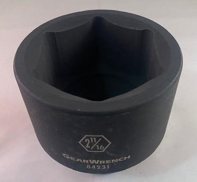 GEARWRENCH 84231 1" Drive 6 Point 2-11/16" Standard Impact SAE Socket