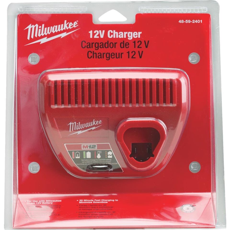 Milwaukee 48-59-2401 M12 Lithium-ion Battery Charger