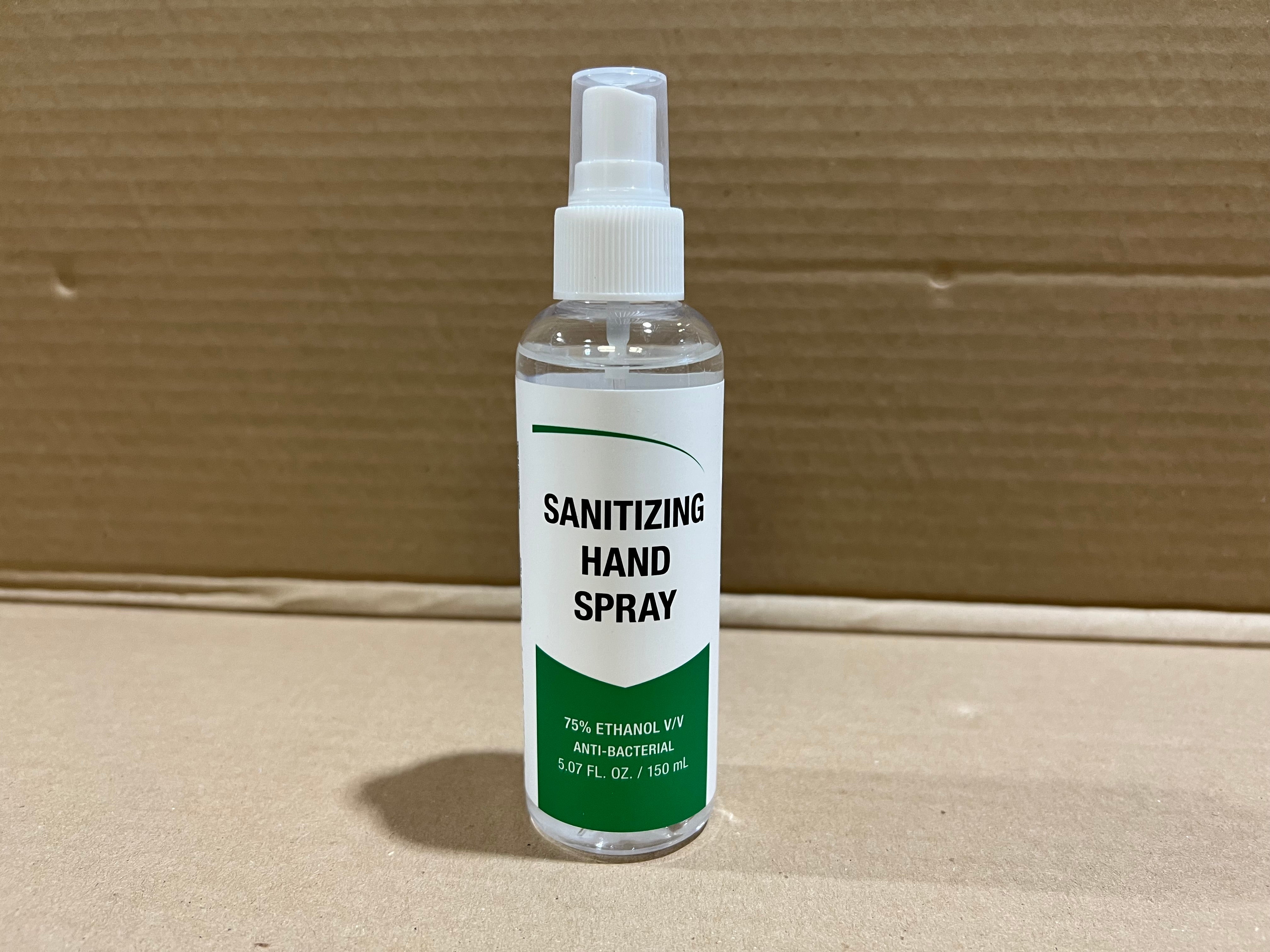 Snap Hand Sanitizer from Grainger 56MC34, 5oz. Spray Bottles, Sanitizer