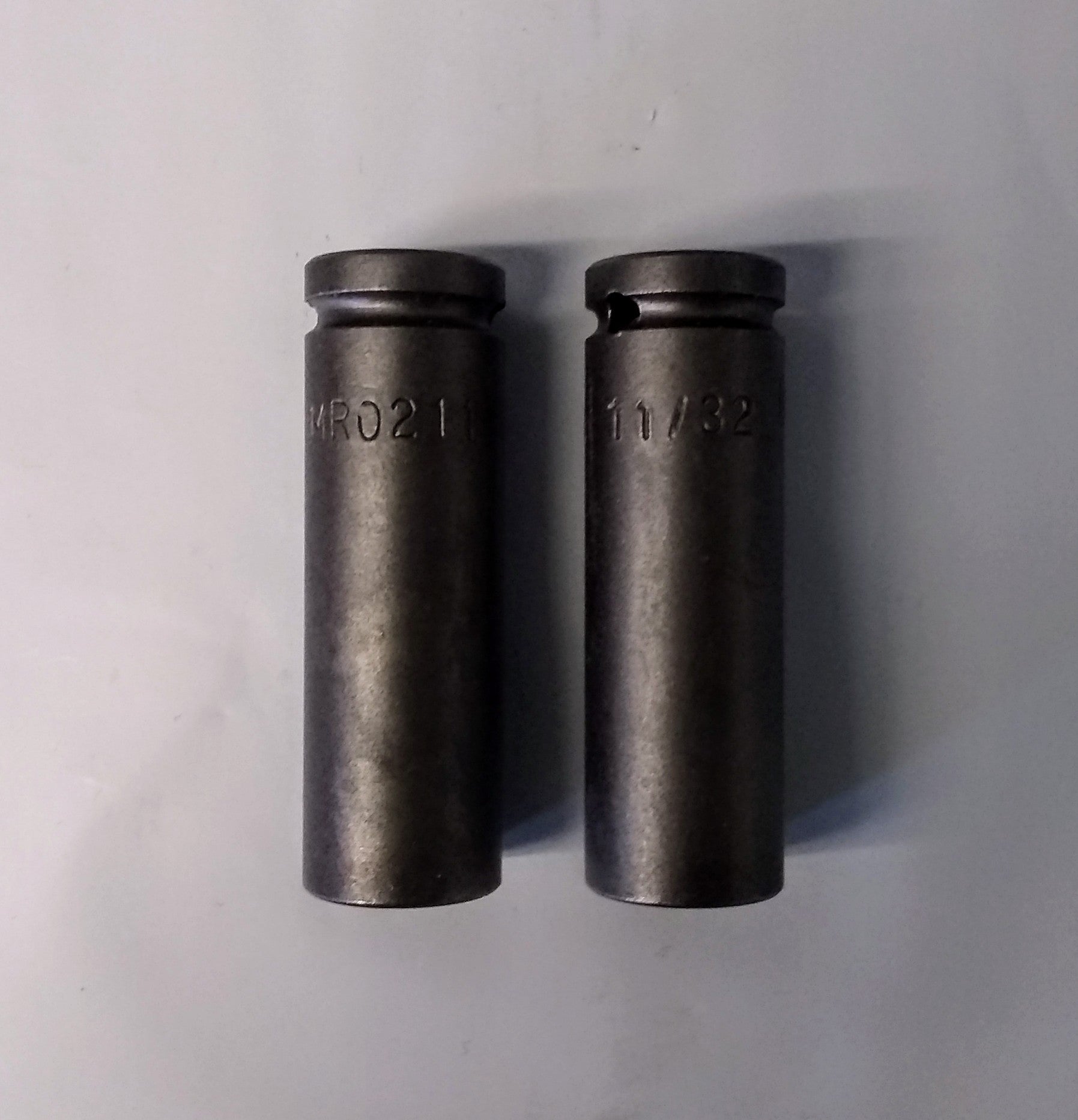 Bosch 1609457239 Magnetic Socket 1/4" dr 11/32"  1-3/4" Long USA 2pcs