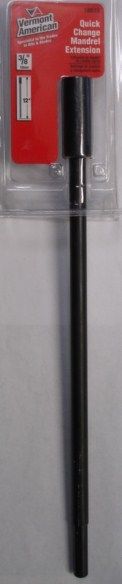 Vermont American 18618 12" x 3/8" Quick Change Mandrel Ext.