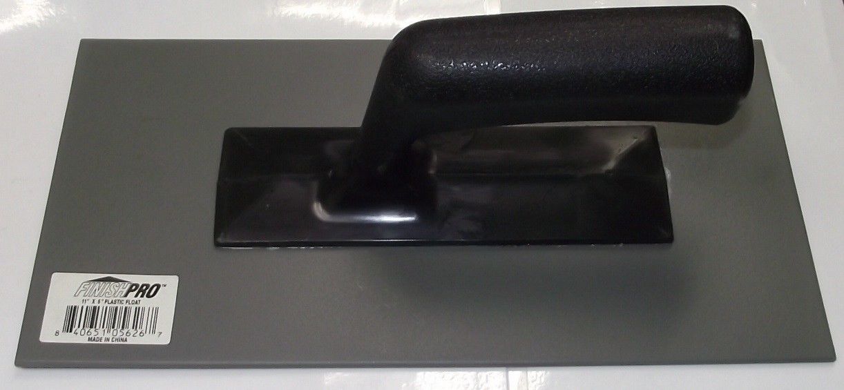 Finishpro 5-626 Plastic Float 5" x 11" Black Plastic Handle