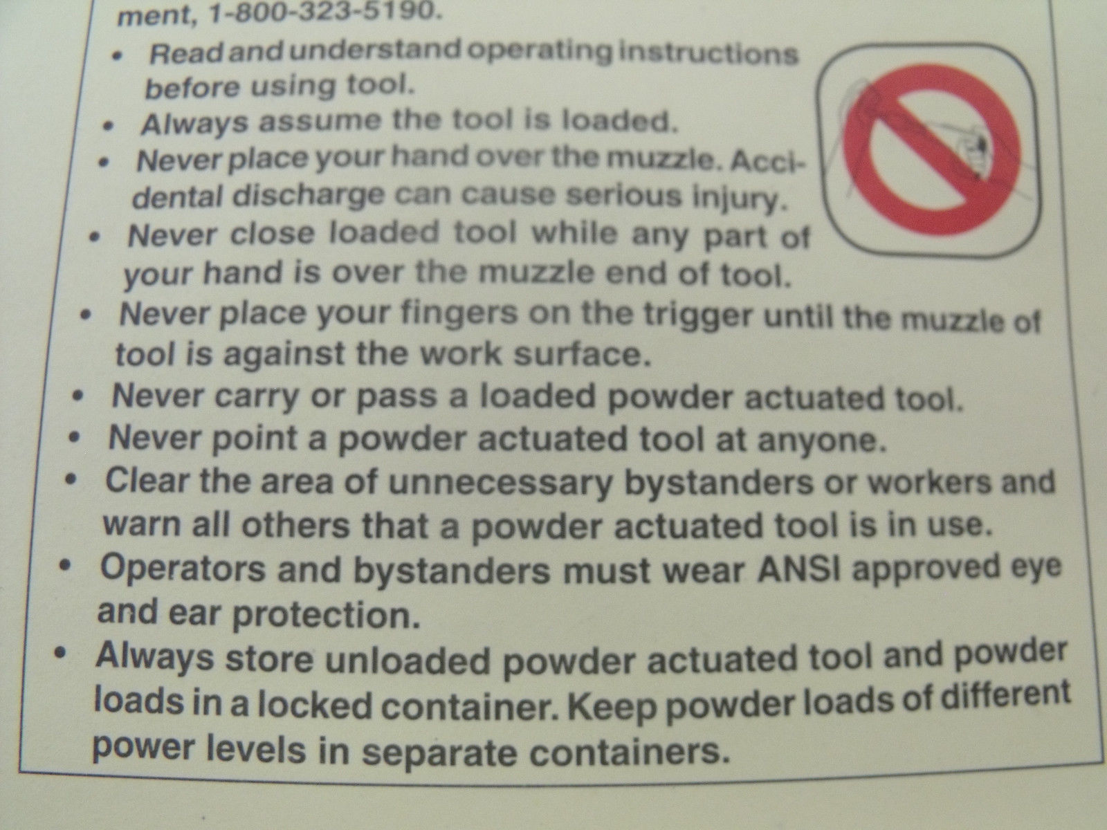 Remington 476 Powder Actuated Hammer Fastener