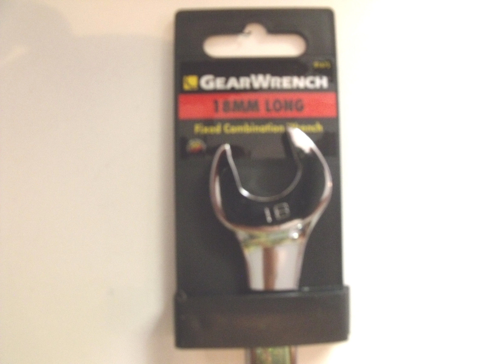 GearWrench 81675 18mm Long Pattern Combination Wrench