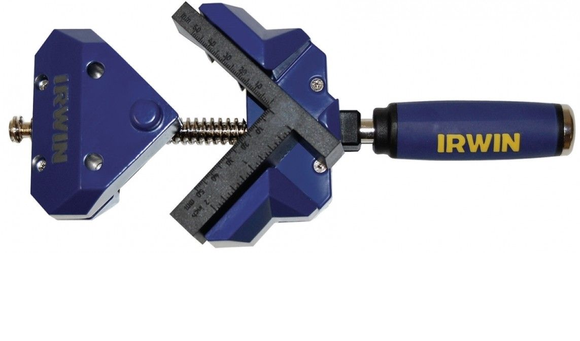 Irwin 226410 Quick Grip Clamp 3" Industrial Blue 90º Right Angle Jaw Hand Tool