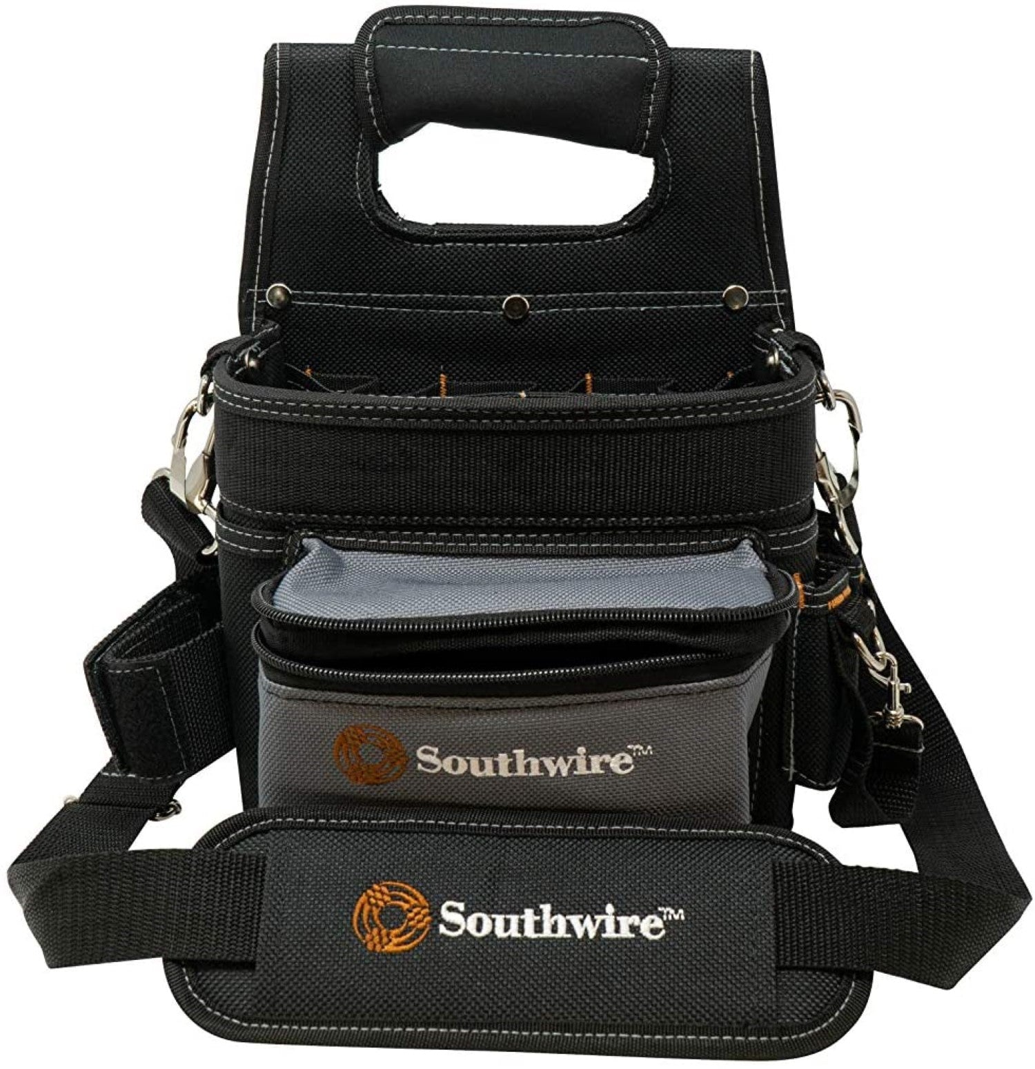Southwire Tools & Equipment BAGESP Electrician's Shoulder Pouch Tool Carrier