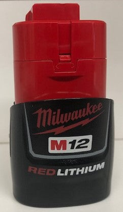 Milwaukee 48-11-2401 M12 RED LITHIUM 12Volt Lithium Ion Cordless Tool Battery
