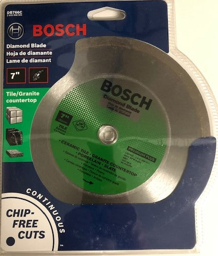 Bosch DB766c 7" Premium Plus Wet Cutting Continuous Rim Diamond Saw Blade