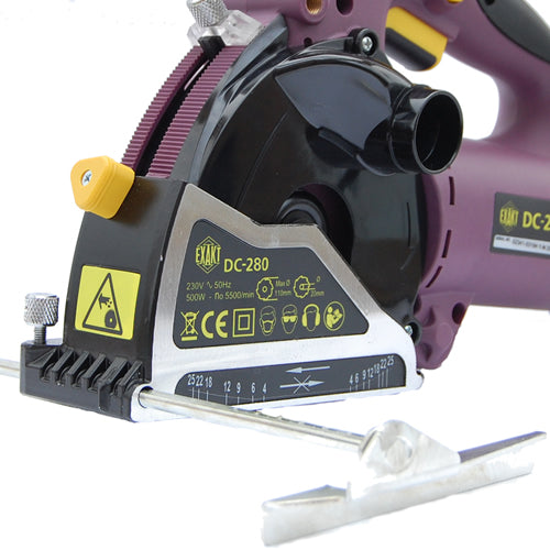Exakt DC280 Hand Held Circular Saw Tile Wood Cutter Metal Plastic Aluminum