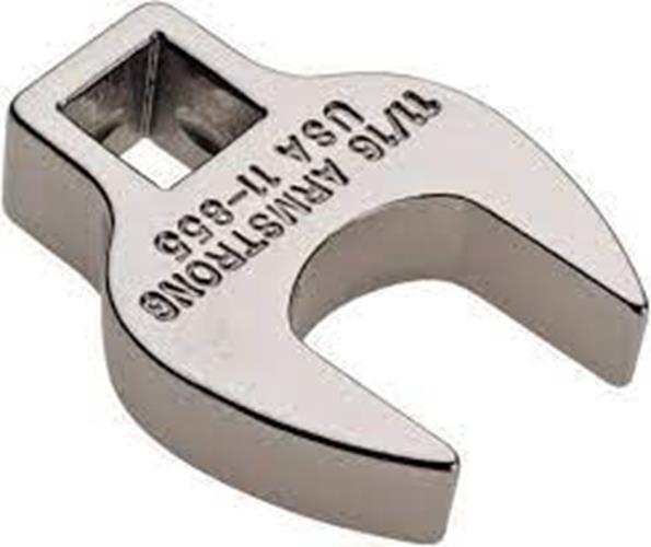Armstrong 38-856 3/8″ Drive 16mm Chrome Finish Open End Crowfoot Wrench USA