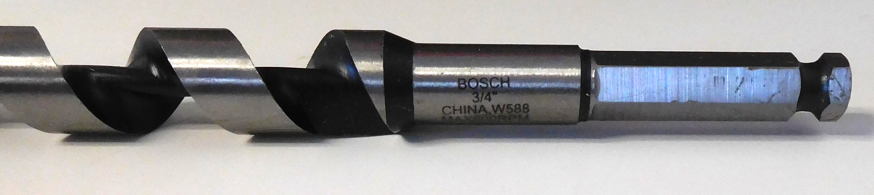 Bosch ASPLB12 3/4" x 15" x 17" Type I Power Band Spur Auger Bit