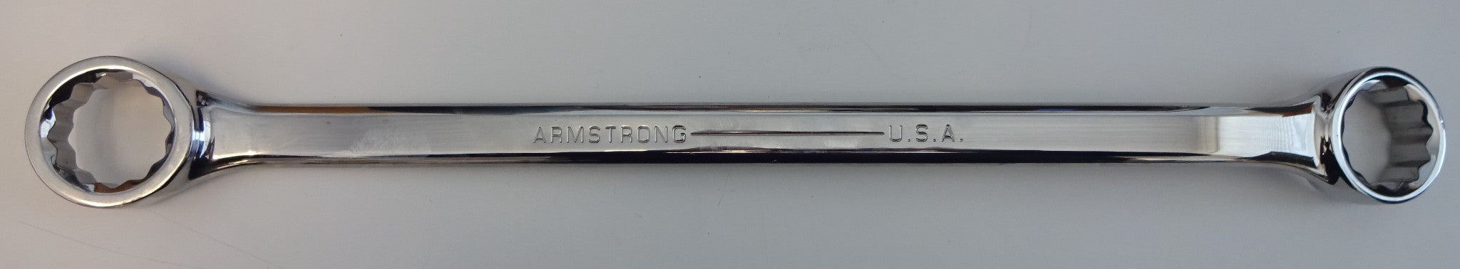 Armstrong 26-778FP 1-5/16" x 1-1/4" Offset Box End Wrench Full Polish 12pt. USA