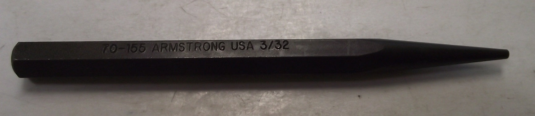 Armstrong 70-155G 3/32" x 5/16" x 4-1/2" Starting Punch USA