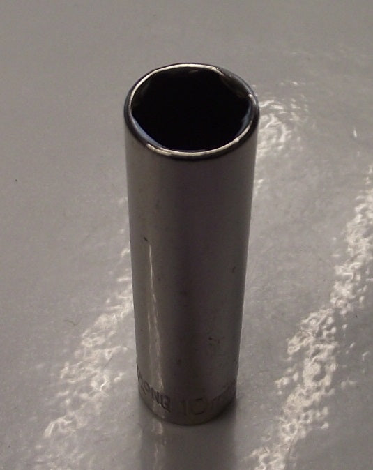 Armstrong 37-210 1/4" Drive 6 Point 10mm Deep Socket USA