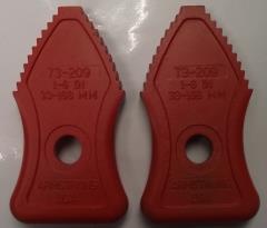 Armstrong 95-165 2-Pc Replacement Jaw For Use With 73-209 Chain Tongs USA