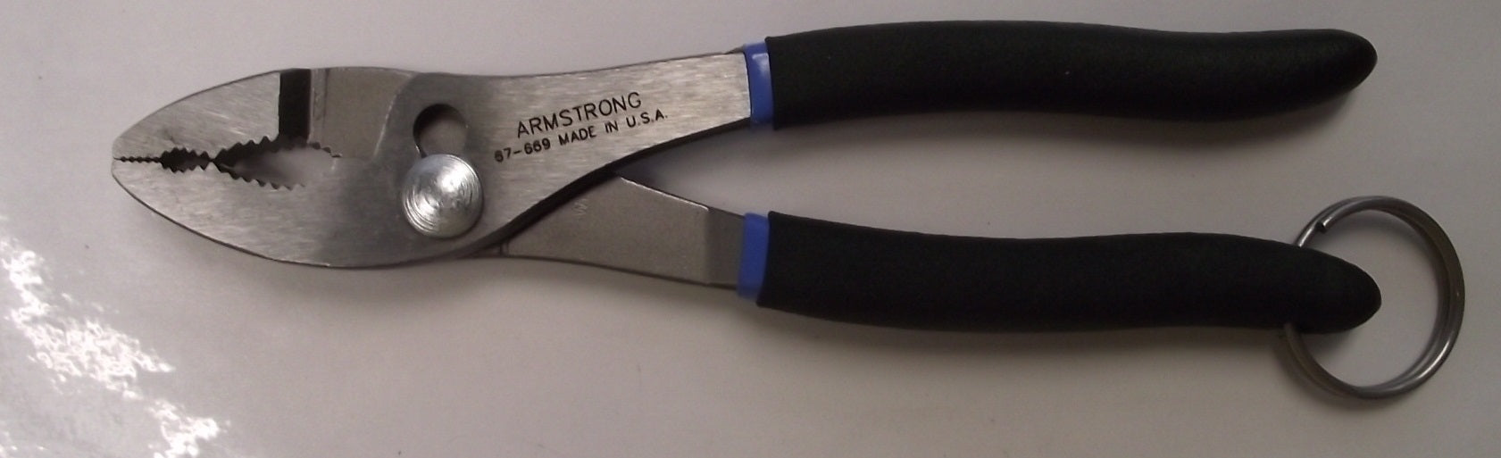 Armstrong 67-669TH 8" Slip Joint Pliers With Grip USA