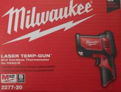 MILWAUKEE 2277-20 M12 12 Volt Cordless Laser Temp-Gun Thermometer HVAC/R