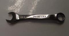 Armstrong 25-162 3/8" Short Combination Wrench Full Polish 12pt. USA