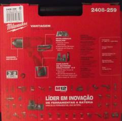 Milwaukee 2408-259 3/8" Hammer Drill/Driver Kit 220-240V Type C Plug Intl. model